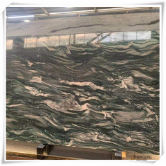 River green marble slabs