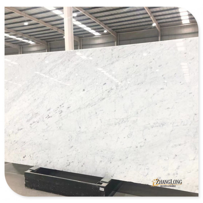 Bianco carrara marble slabs