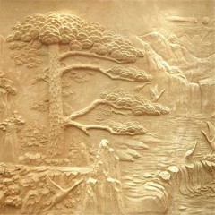 Panel dekorasi dinding luar batu pasir