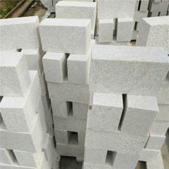 Pearl white granite cobblestone bricks
