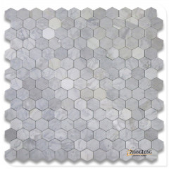 Bianco carrara mosaic tiles