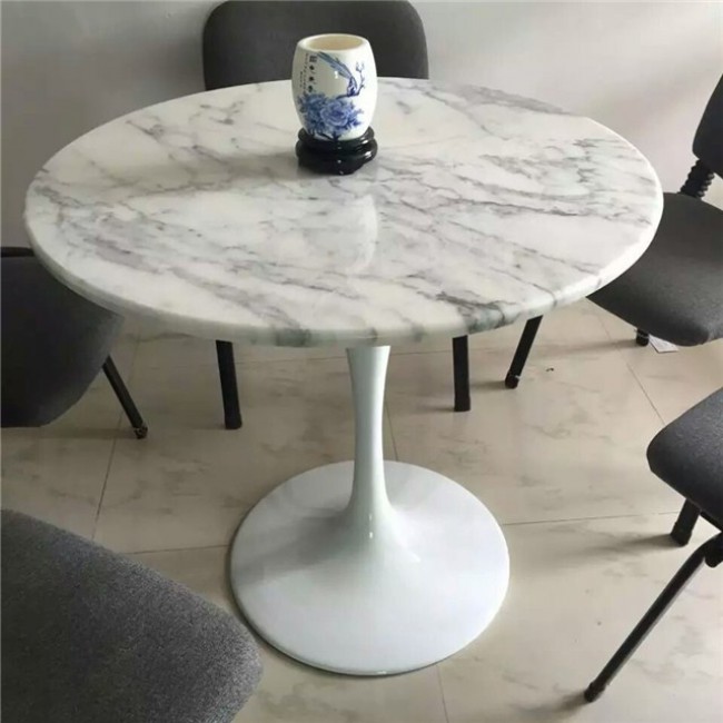 Italian white marble table