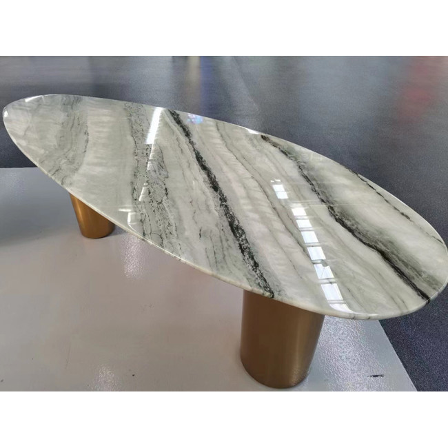 Table basse rectangulaire en marbre
