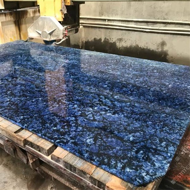 гранитные плиты голубого бахии